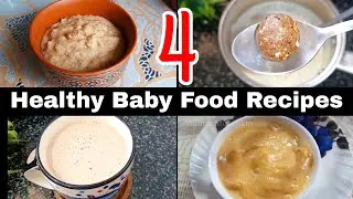 4 Amazing Baby Food Recipes For 1- 5 Years Old | Healthy Baby Food | Weight gain | Mum & Munchkin