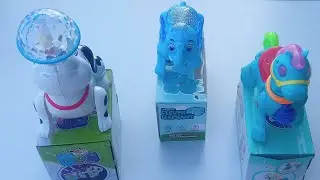 Battery operated animals elephant horse and dog all are together unboxing and testing video|@GT Toys