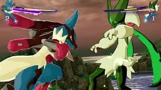 Dragon Ball Sparking Zero Lucario/Mega Lucario vs Meowscarada Mods