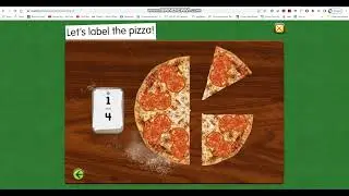 Starfall: Pizza Math 8 Slices are Small Game