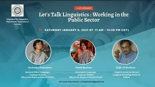 Let's Talk Linguistics : Working in the Public Sector
