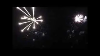 Wedding Fireworks show Crete Nebraska