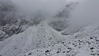Priečne sedlo ascent (2352m), High Tatras (GoPro)