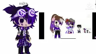 Michael Afton in maid outfit chain but Butler outfit #8 look in desc