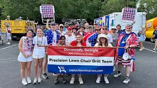 Dunwoody Precision Lawn Chair Drill Team / Fourth of July Parade 2024