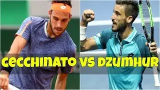 Marco Cecchinato vs Damir Dzumhur | 2R Budapest 2018 Highlights