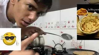 I made Lachha Parataha 😃.(Gone Wrong)