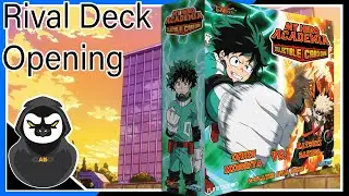 My Hero Academia CCG Rival Deck Opening