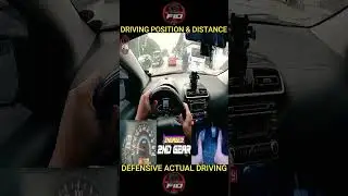 Driving Position & Distance - Defensive Driving #youtubeshorts  #shorts  #short  #driving   #vlog