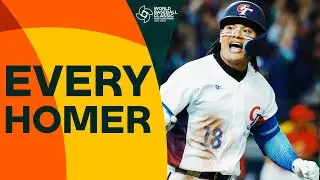 EVERY HOME RUN from the Chinese Taipei bracket! 💪 2025 World Baseball Classic Qualifiers