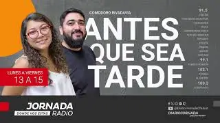 🟢 EN VIVO🎙️ANTES QUE SEA TARDE - con Elena Yrrazabal y Germán Velazco - Comodoro Rivadavia