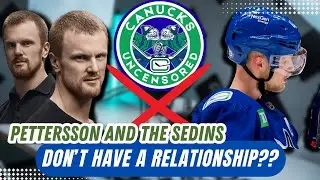 Halford and Brough say Elias Pettersson and the Sedin twins don't have a relationship - FULL CLIP