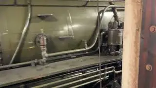 Baldwin 26 Enters the Roundhouse at Steamtown Railfest 2025