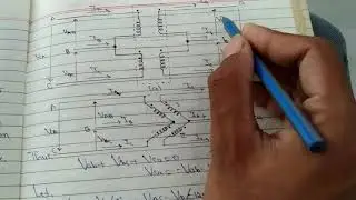 Open delta or V-V connection part 1