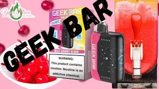 🔥Geek Bar Pulse X Review | Wild Cherry Slush is a Flavor Bomb!  🍒💨