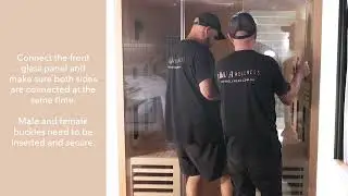 How to Assemble the Kiva Wellness 6 Person Renew Community Sauna | Step-by-Step Guide