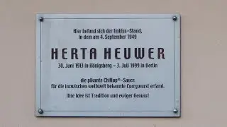 Die Currywurst - eine ostpreu&szlig;ische Spezialit&auml;t von Herta Heuwer aus K&ouml;nigsberg