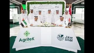 Silal & Agritek sign an agreement to develop major technology enabled farming projects in Abu Dhabi