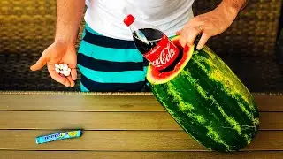 Experiment🍉: Will Watermelon Explode?🍉💣