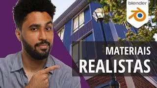 Como criar MATERIAIS REALISTAS? | O Básico do Blender #5