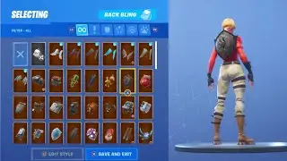 *NEW*&ldquo;LAGUNA&rdquo; SKIN Showcased With 120+ BACK BLINGS! Fortnite Battle Royale(TOP 5 BEST LAGUNA COMBOS)