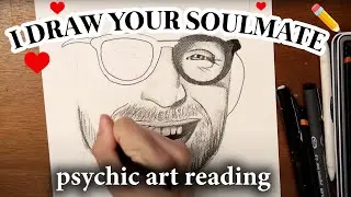 ❤️✏️I DRAW YOUR SOULMATE ✏️❤️NAME, ZODIAC SIGN, CAREER ETC... 🔮 PSYCHIC ART READING ⭐️ PICK A CARD