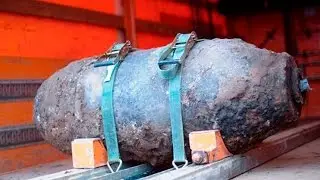 German evacuation for WW2 bomb disposal in Augsburg