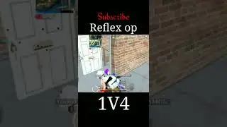 Reflex Op 1v4 #reflexop #1vs4 #pubglite #shorts