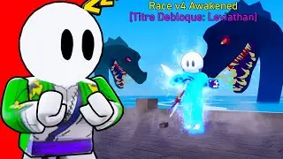 I GOT THE SHARKMAN RACE IN V4! BLOX FRUITS