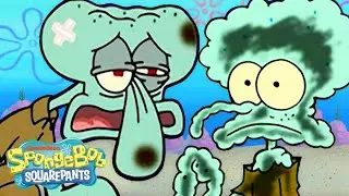 Squidward&rsquo;s Most PAINFUL Moments Ever! 😫 | @SpongeBobOfficial