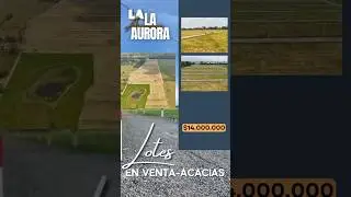 💯Lotes econ&oacute;micos en Acacais-meta🏠 #fincaraiz #lotes #shorts #viralshorts