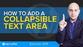 How-to Add A Collapsible Text Area In WordPress