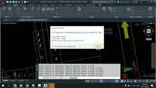 How to restore exploded text in AutoCAD