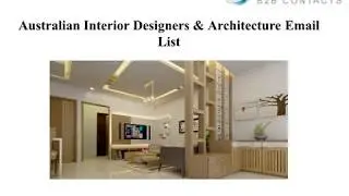 Australian Interior Designers & Architecture Email List
