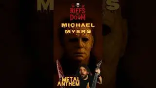 MICHAEL MYERS Metal Riff | Riffs Of Doom Horror Metal guitar series episode 5  #deathmetal #metal