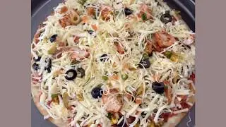 ASIAN STYLE PIZZA * kinu - Cooks*