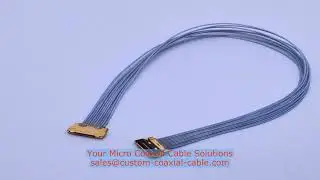 AWG 48 micro coax for drone FPV digital VTX multi wire cable connectors awg-40 micro-coax MOQ policy