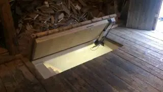 Motorisation trappe plancher