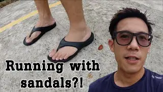 Running with Y Sandals!?