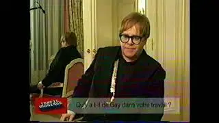 Elton John interview trafic musique sur son piano et le SIDA French tv