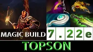 TOPSON [Ember Spirit] Magic Amplification Build ► Dota 2 7.22e