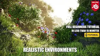 Blender - In 15 Minutes You can Create Insane Realistic Nature in URDU/HINDI Beginner Easy Tutorial