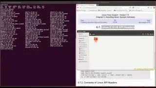 LFS 7.4 - Linux 3.10.10 API Headers (video 30)