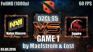 [Перенесён] D2CL: Na'Vi vs Empire, 1 игра, 03.03.2015