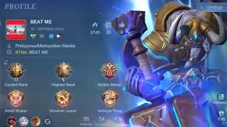 MINOTAUR SET MONTAGE BELIKE😱 #Beatmegaming #MBLL #Mobilegend #shorts #despair #minotaur #tank