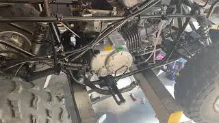 Honda Trx90 with Piranha 140 electric start Part 1