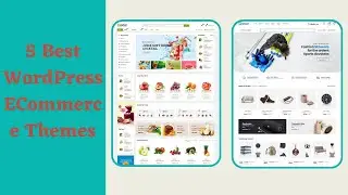 Best 5  WordPress Ecommerce Themes | Best Responsive Woocommerce Theme