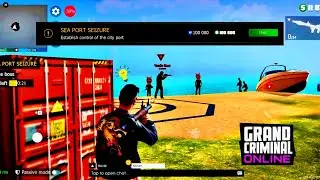 HACKING TIPS ✨| ENDURANCE CHALLENGE | SEA PORT @GrandCriminalOnline #gco #gtaclone #gta5 