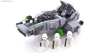 🔄 LEGO Star Wars 2015 First Order Snowspeeder review! 75100 re upload