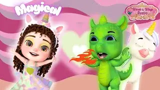 Dragon, Unicorn.. Where Are They?? | Magical Animal Friends Nursery Rhymes | Wands & Wings Jr.